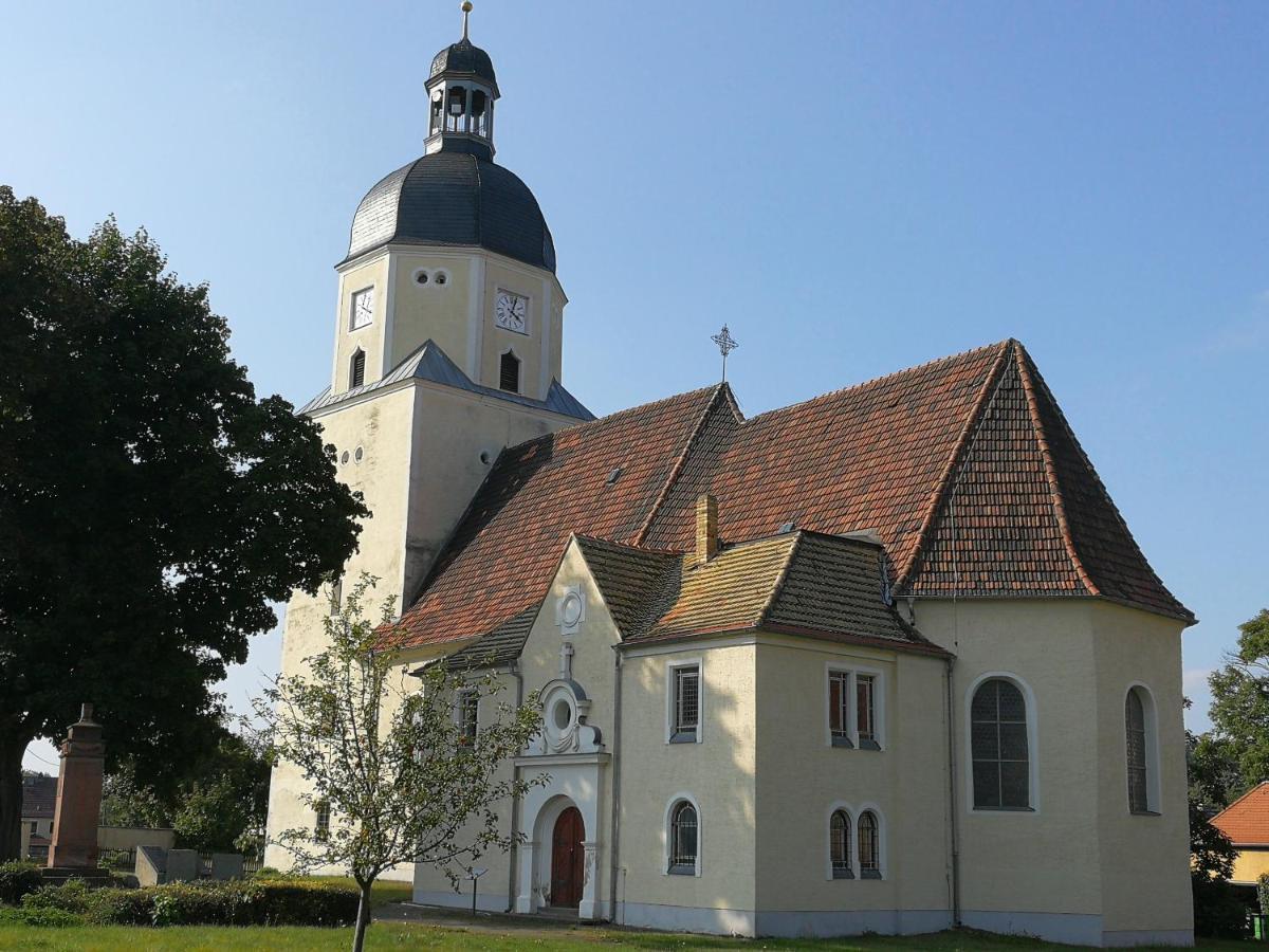 Pension Schlossblick Thallwitz Exteriér fotografie